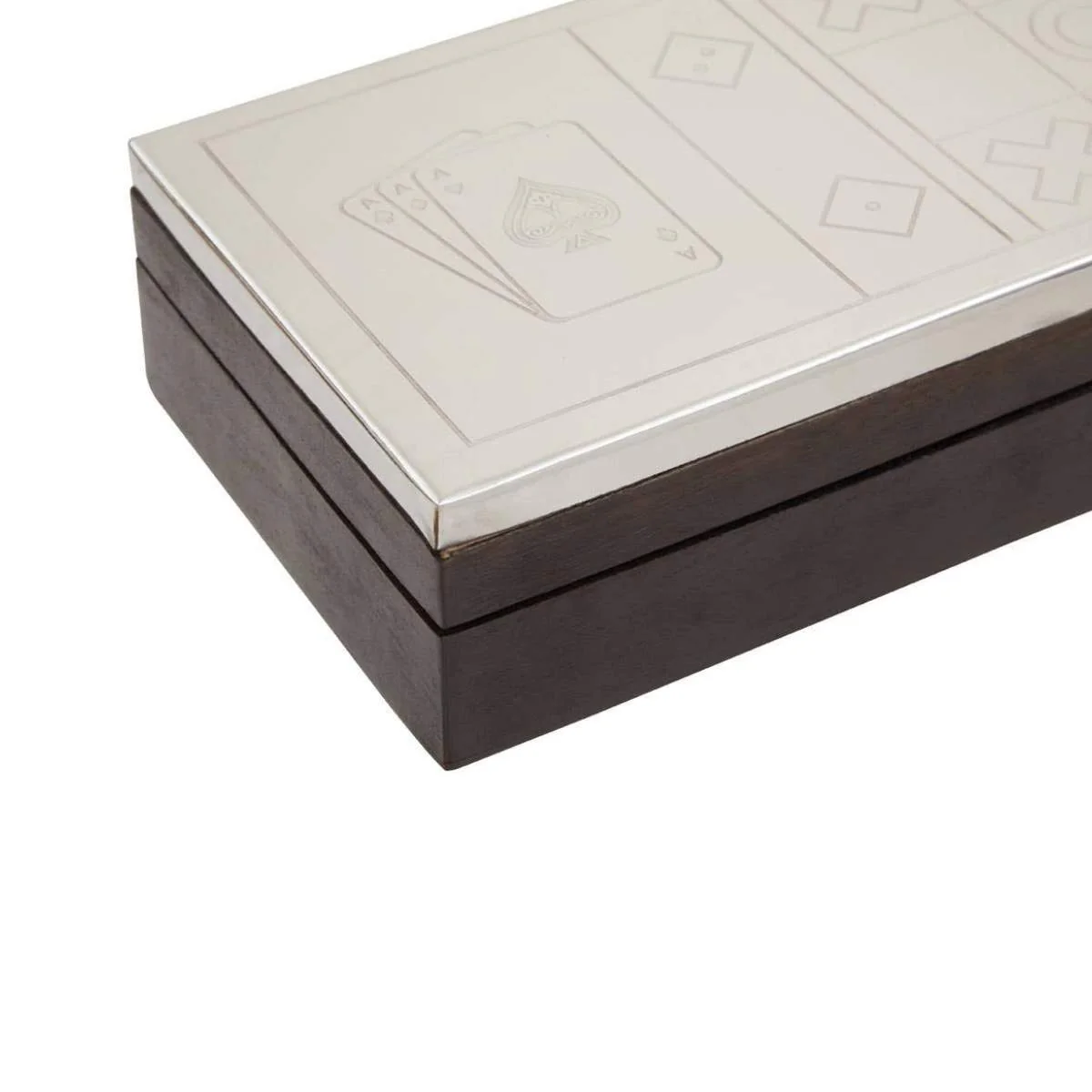 Beaumonde Home Churchill Games 3 In 1 Noughts and Crosses Dice and Playing Cards Set - Image 9