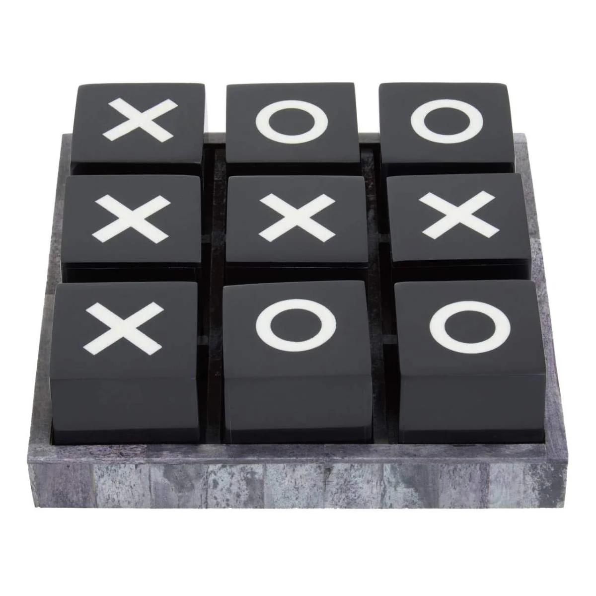 Beaumonde Home Churchill Games Black and White Noughts and Crosses