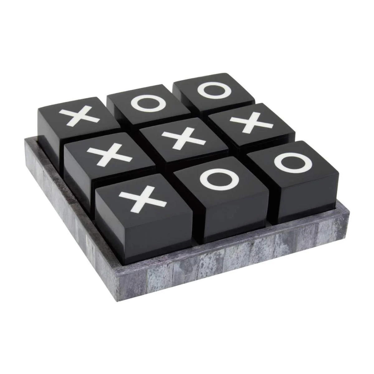 Beaumonde Home Churchill Games Black and White Noughts and Crosses - Image 2