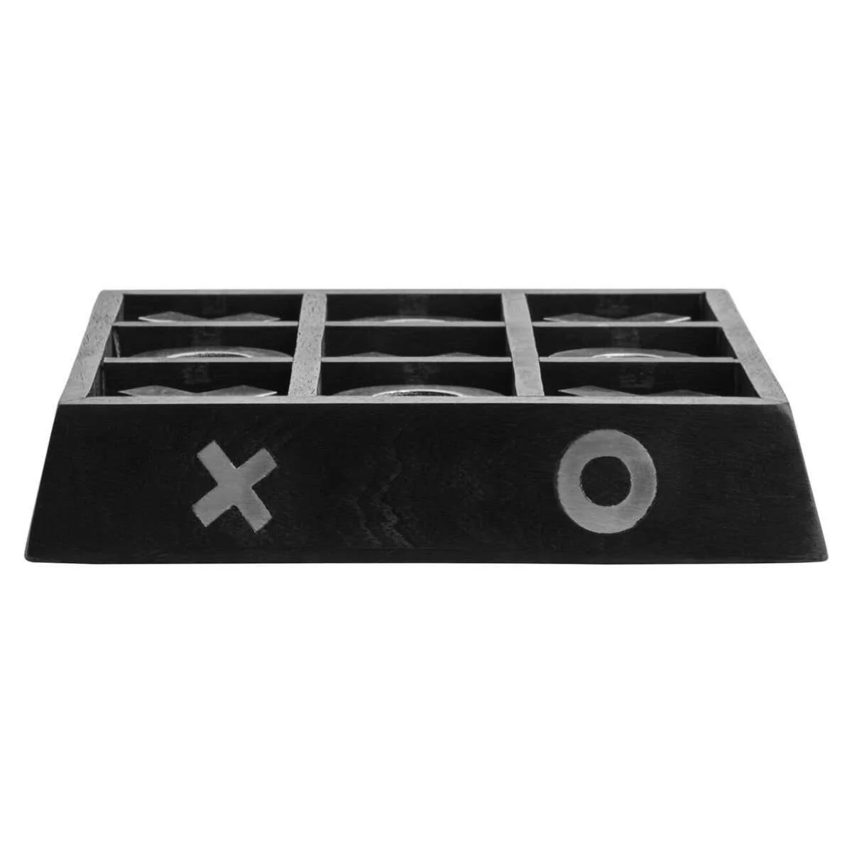 Beaumonde Home Churchill Games Black Mango Wood Noughts and Crosses - Image 4