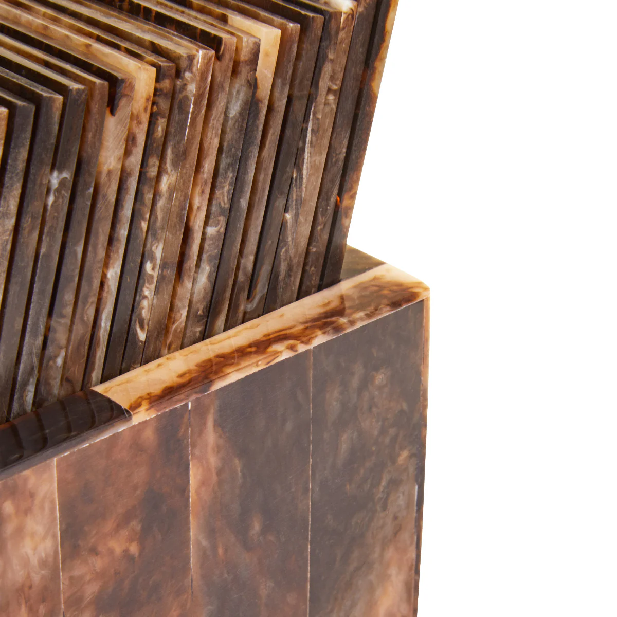 Beaumonde Home Churchill Games Brown And Black Finish Domino Set - Image 8