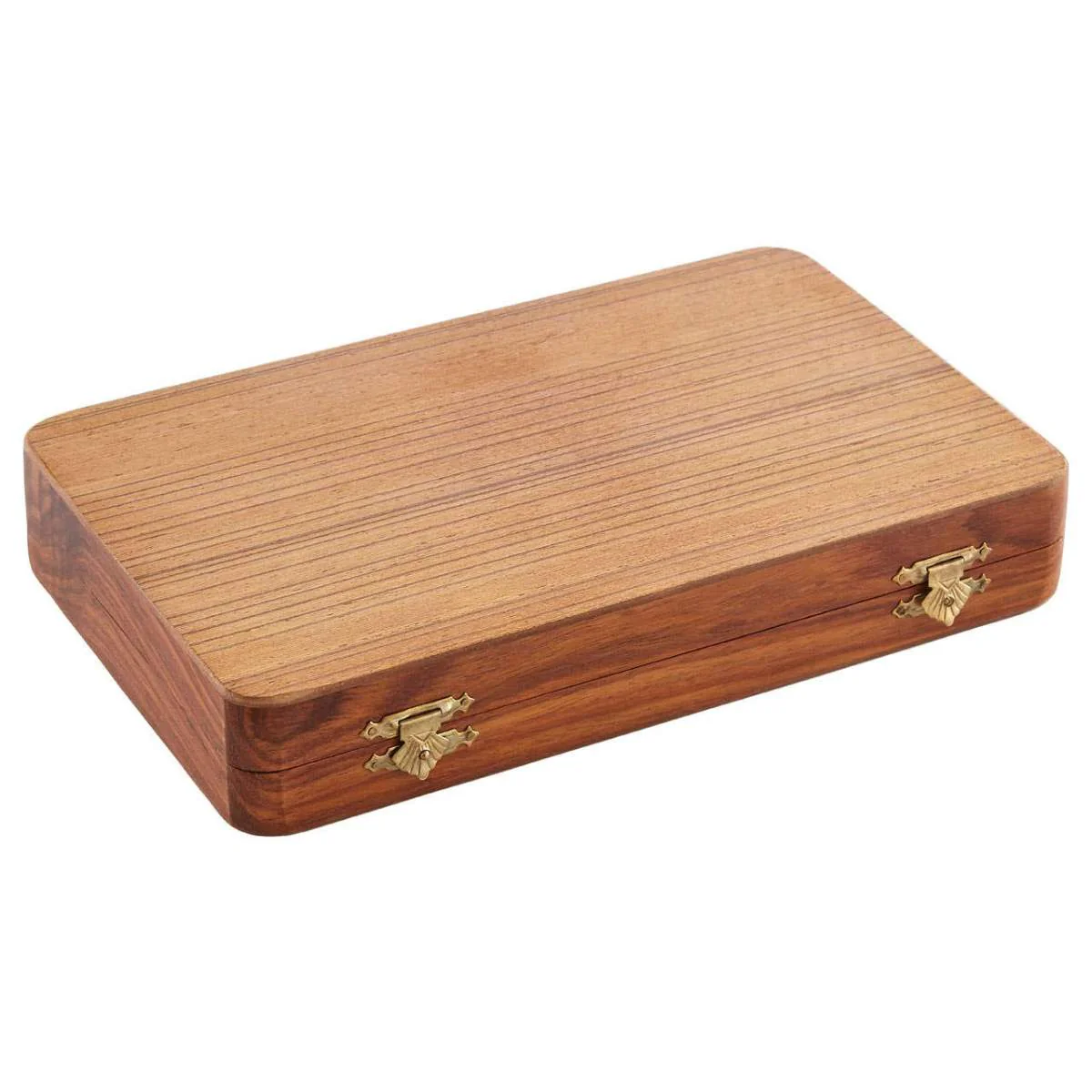 Beaumonde Home Churchill Games Brown Wood Backgammon Game - Image 3