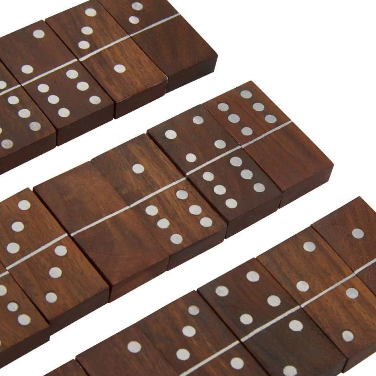 Beaumonde Home Churchill Games Set With Dominoes Dice and Playing Cards - Image 5