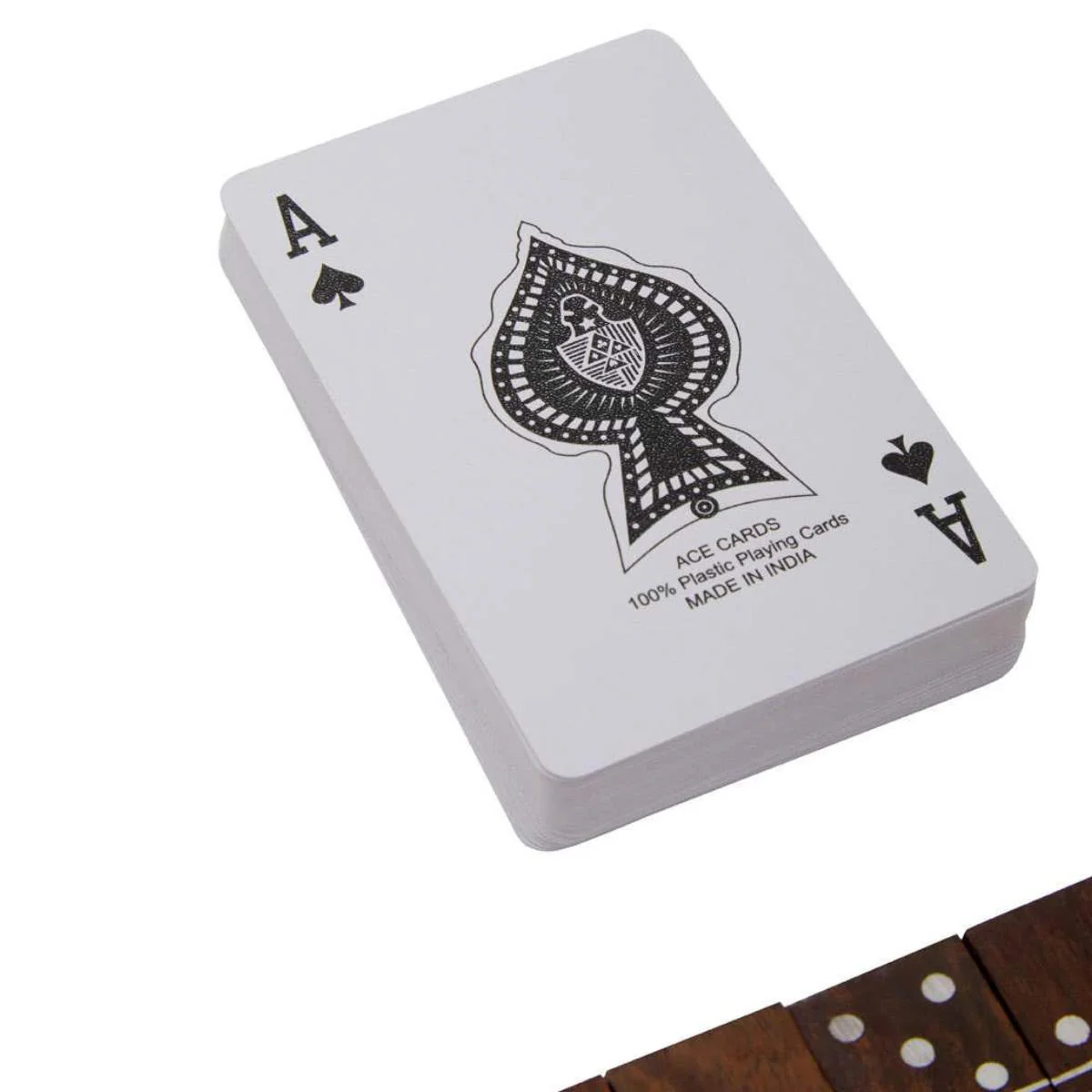 Beaumonde Home Churchill Games Set With Dominoes Dice and Playing Cards - Image 7