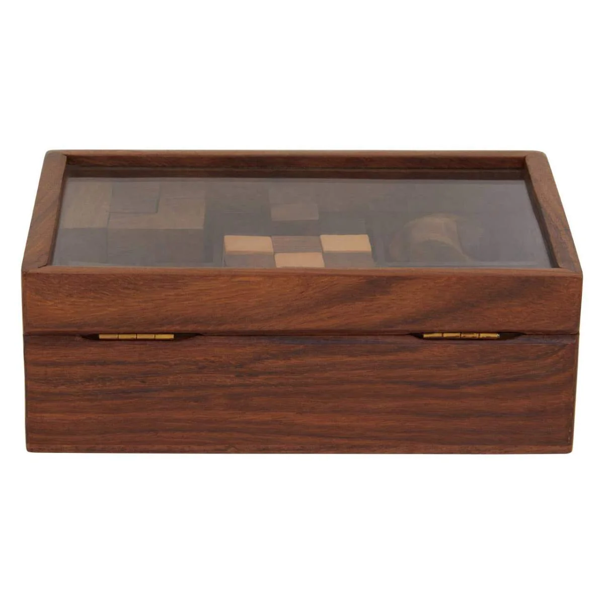 Beaumonde Home Churchill Games Sheesham Wood 6 Piece 3D Puzzle Set - Image 5