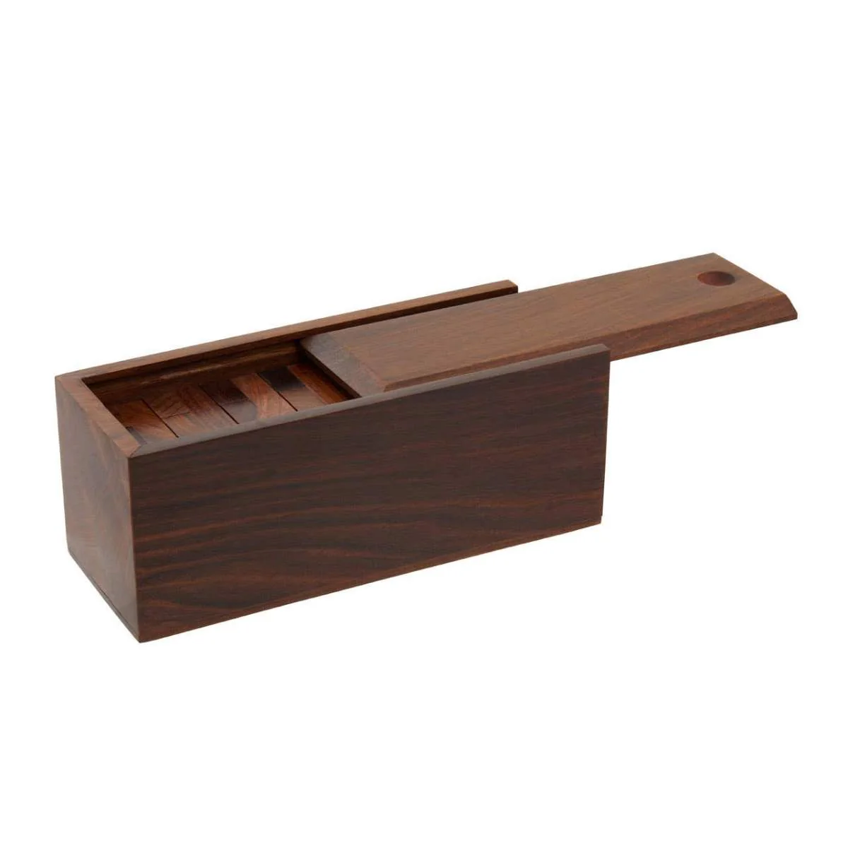 Beaumonde Home Churchill Games Sheesham Wood Blocks Set - Image 3
