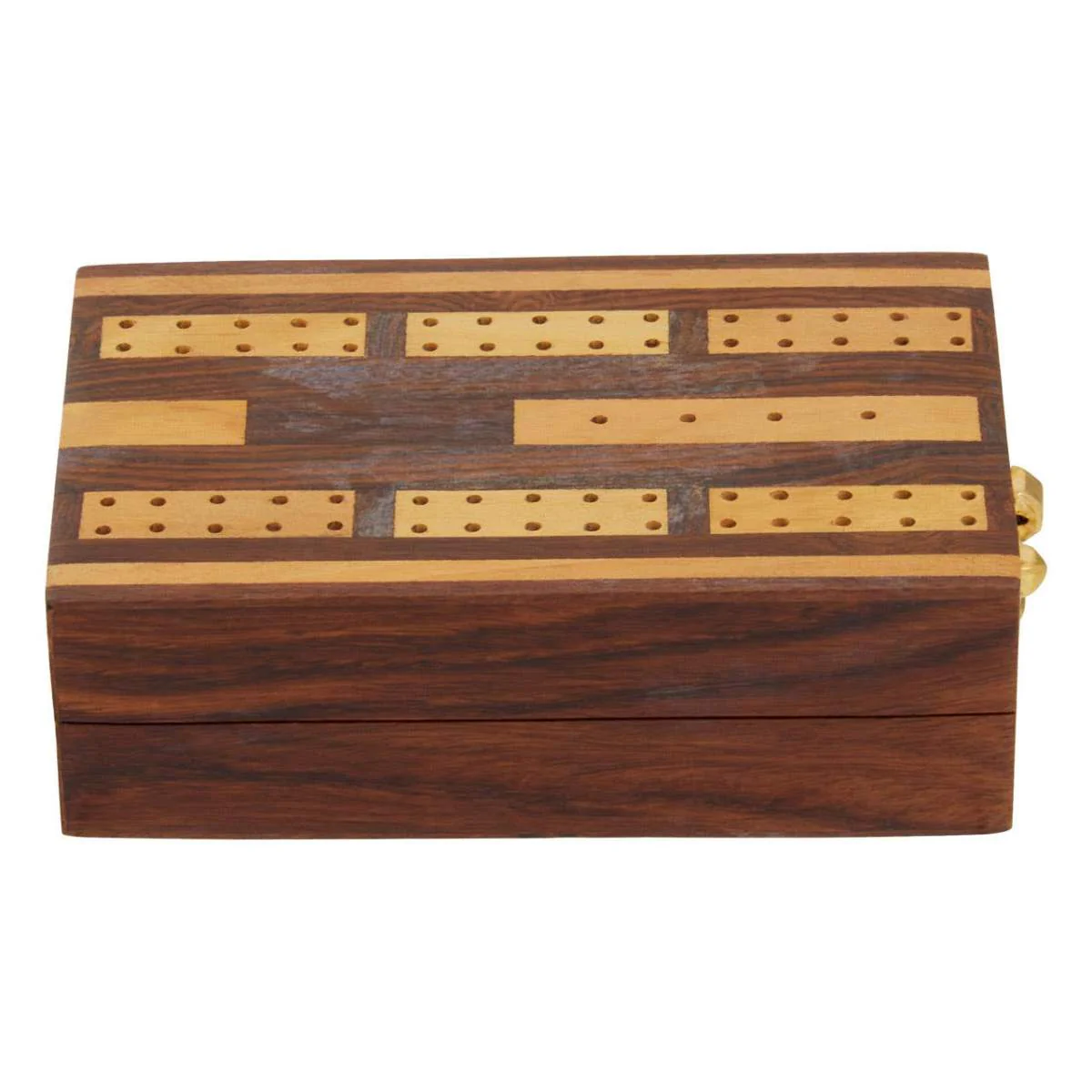 Beaumonde Home Churchill Games Sheesham Wood Cribbage Set - Image 4