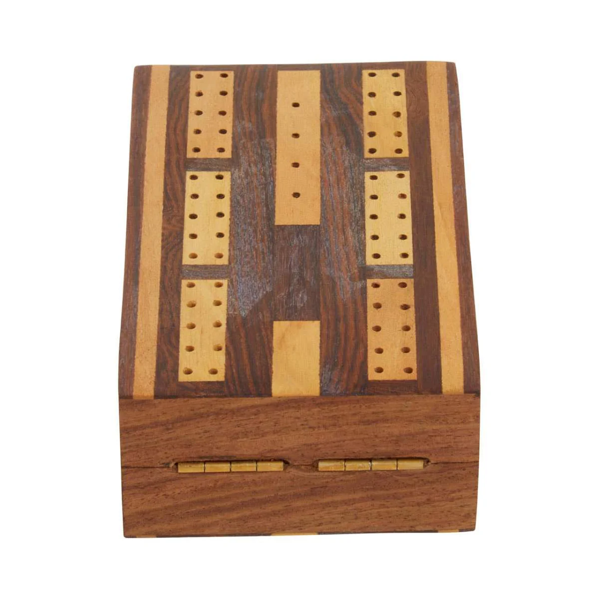 Beaumonde Home Churchill Games Sheesham Wood Cribbage Set - Image 5