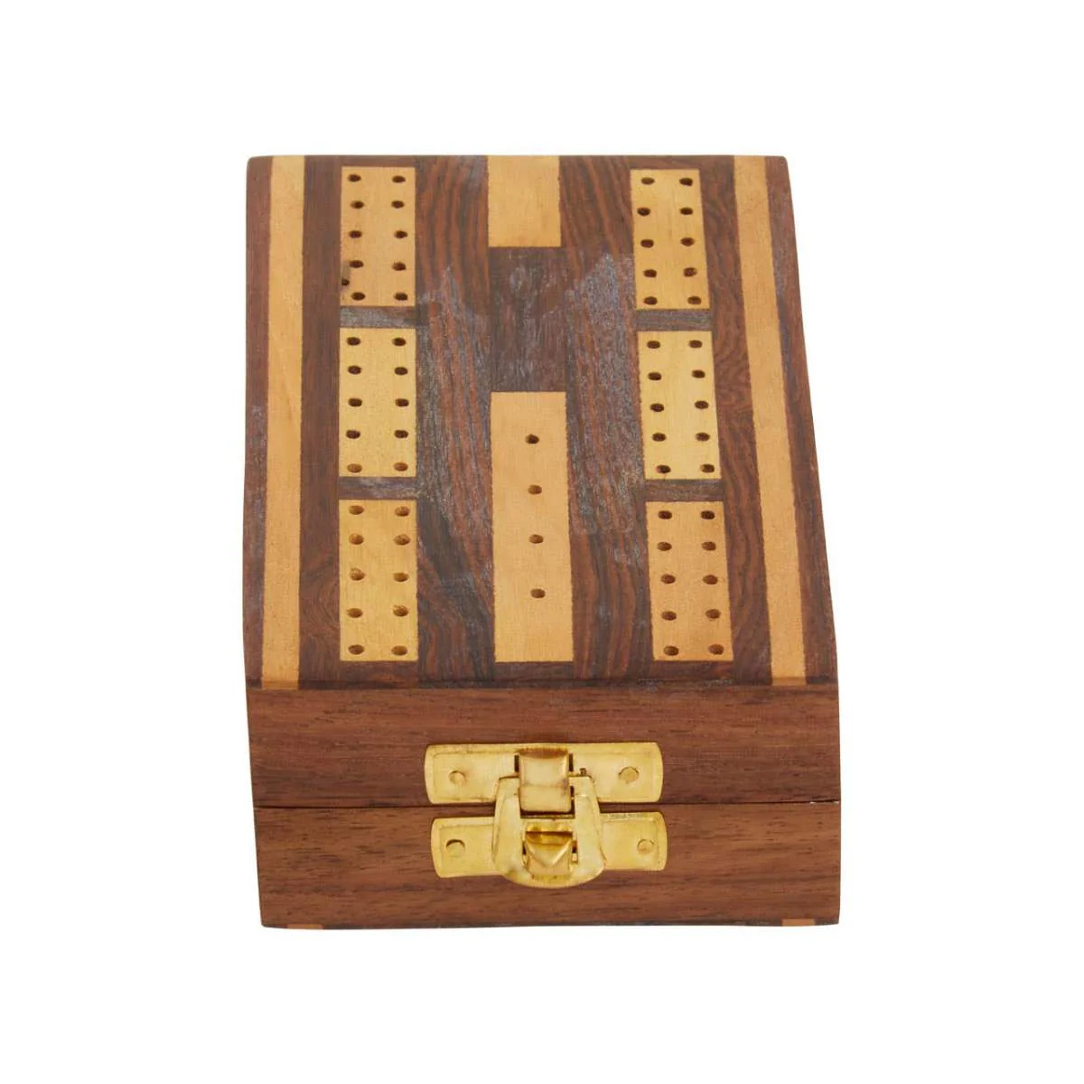 Beaumonde Home Churchill Games Sheesham Wood Cribbage Set - Image 6