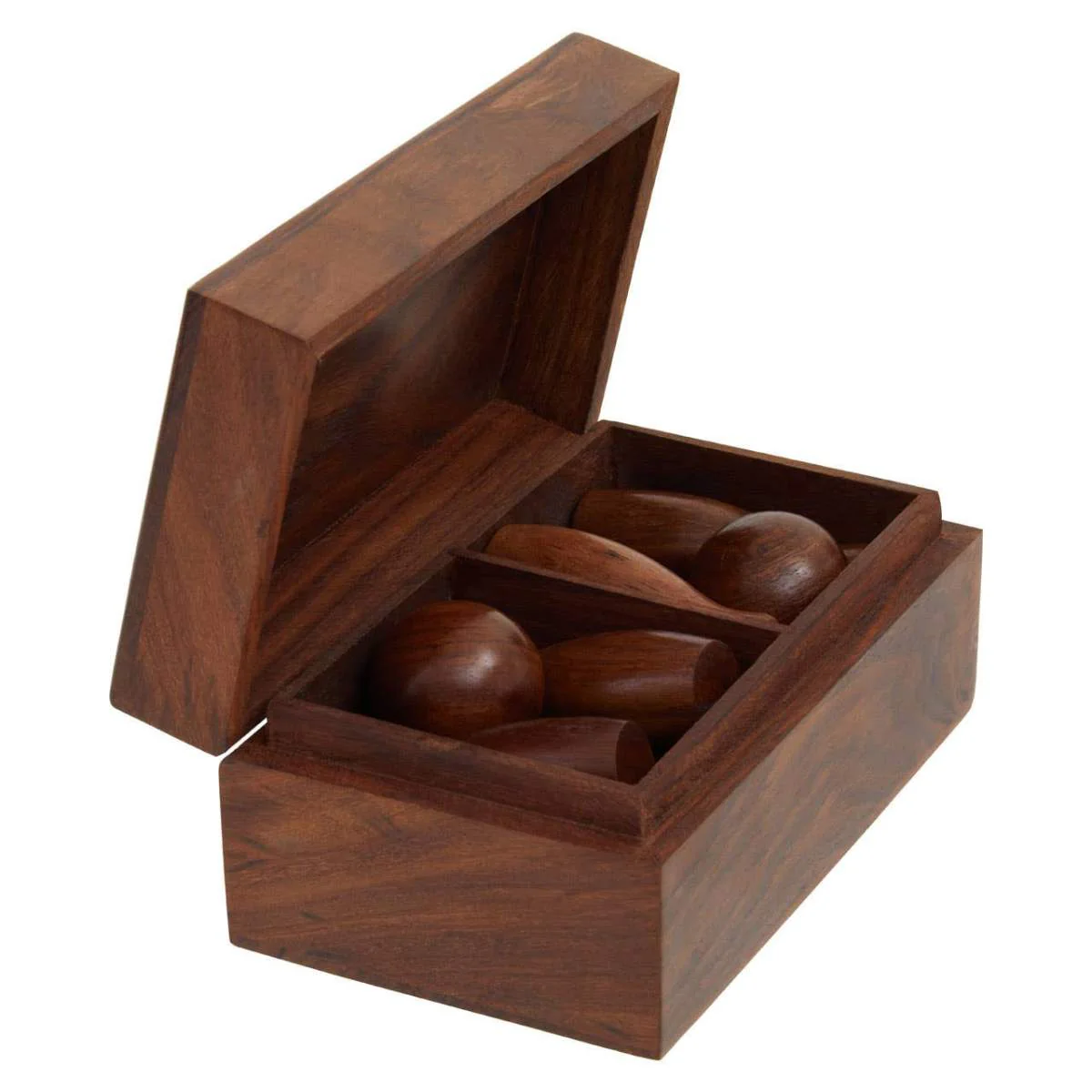Beaumonde Home Churchill Games Sheesham Wood Skittles Set - Image 4