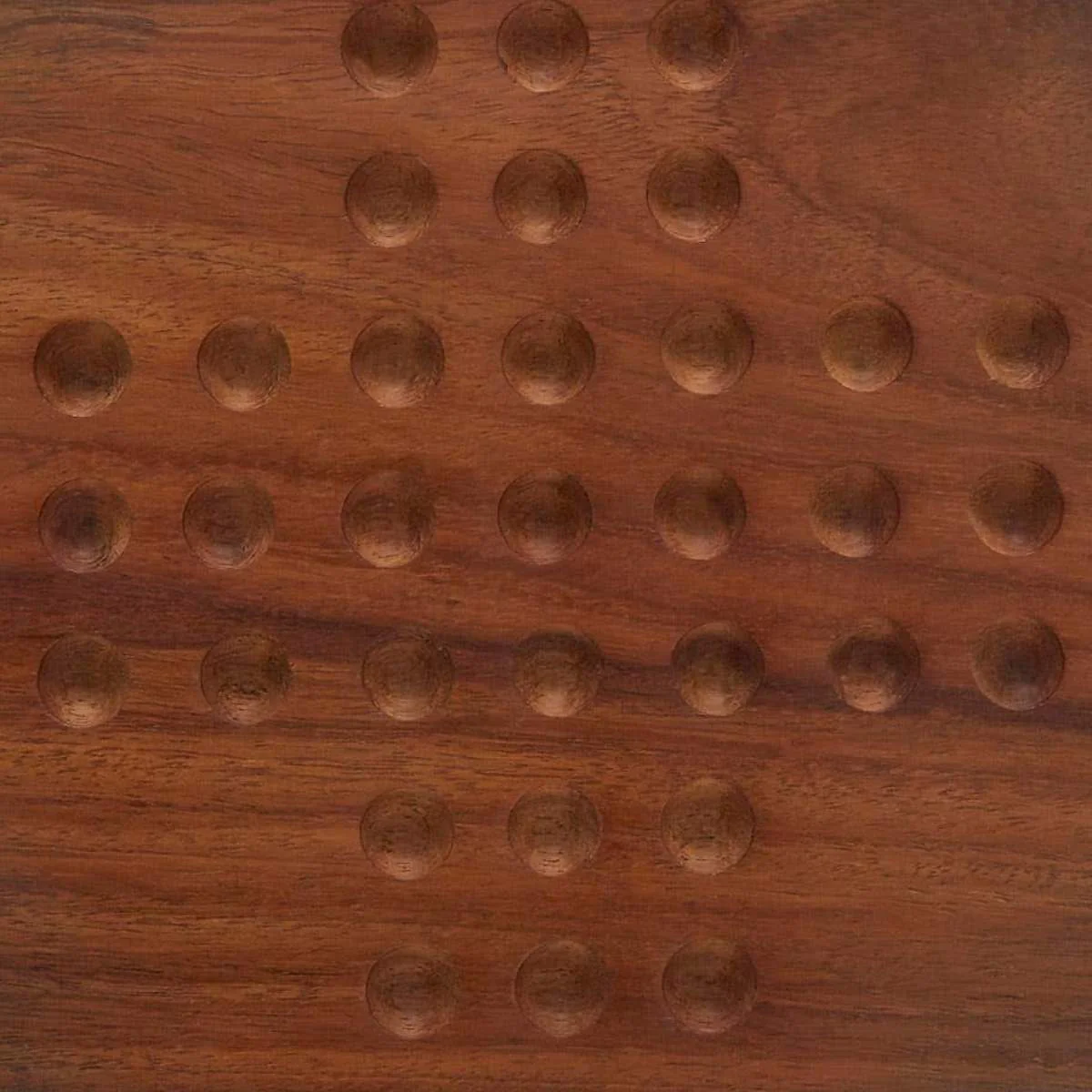 Beaumonde Home Churchill Games Sheesham Wood Solitaire Game - Image 2