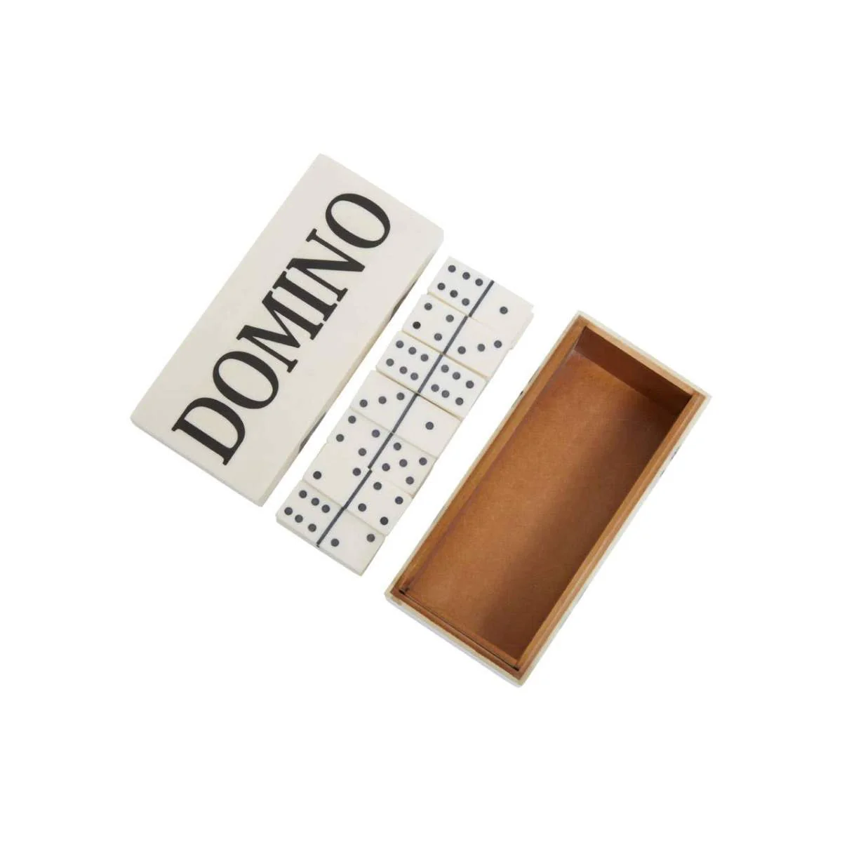 Beaumonde Home Churchill Games White and Black Domino Box - Image 3