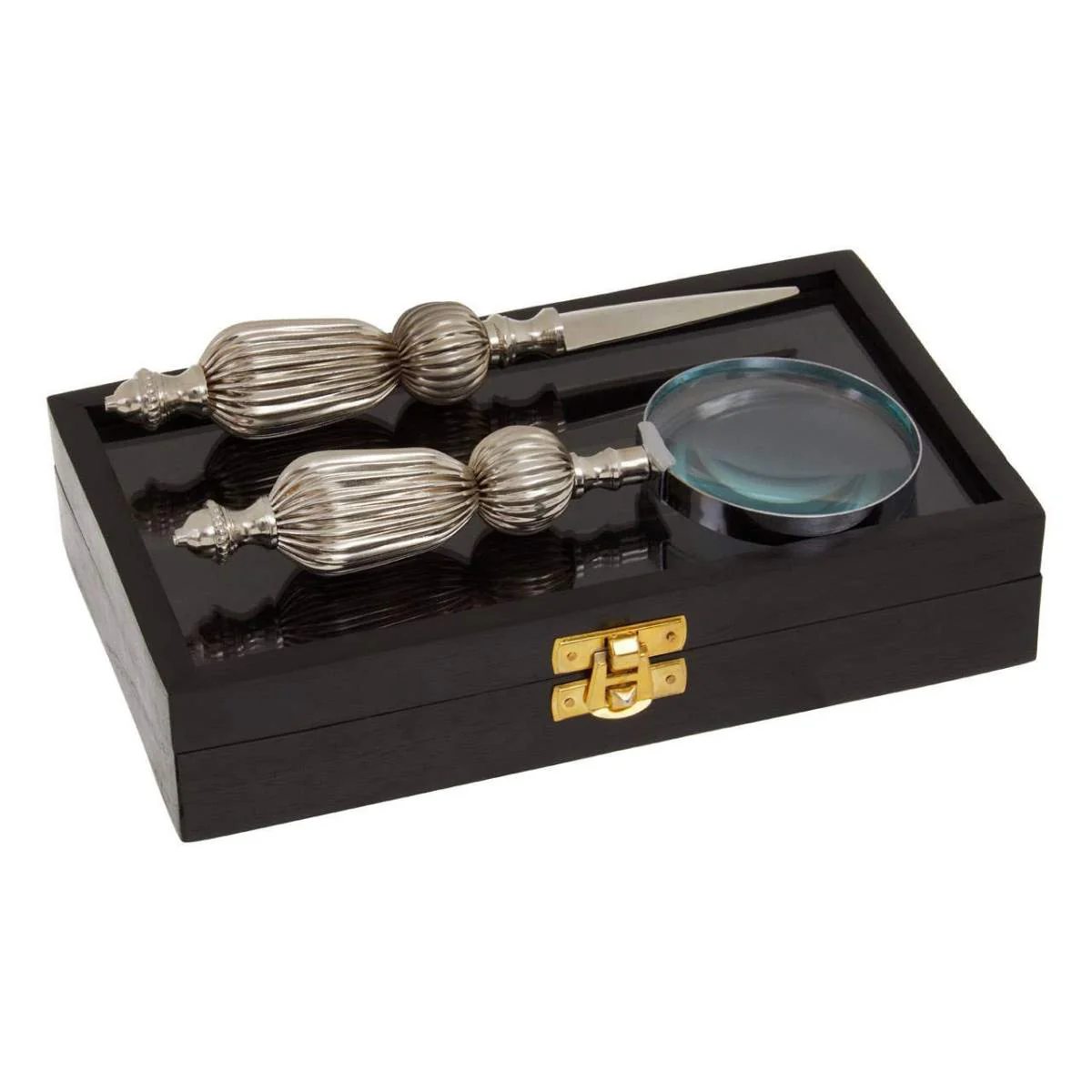 Beaumonde Home Churchill Magnifying Glass And Letter Opener With Box - Image 6