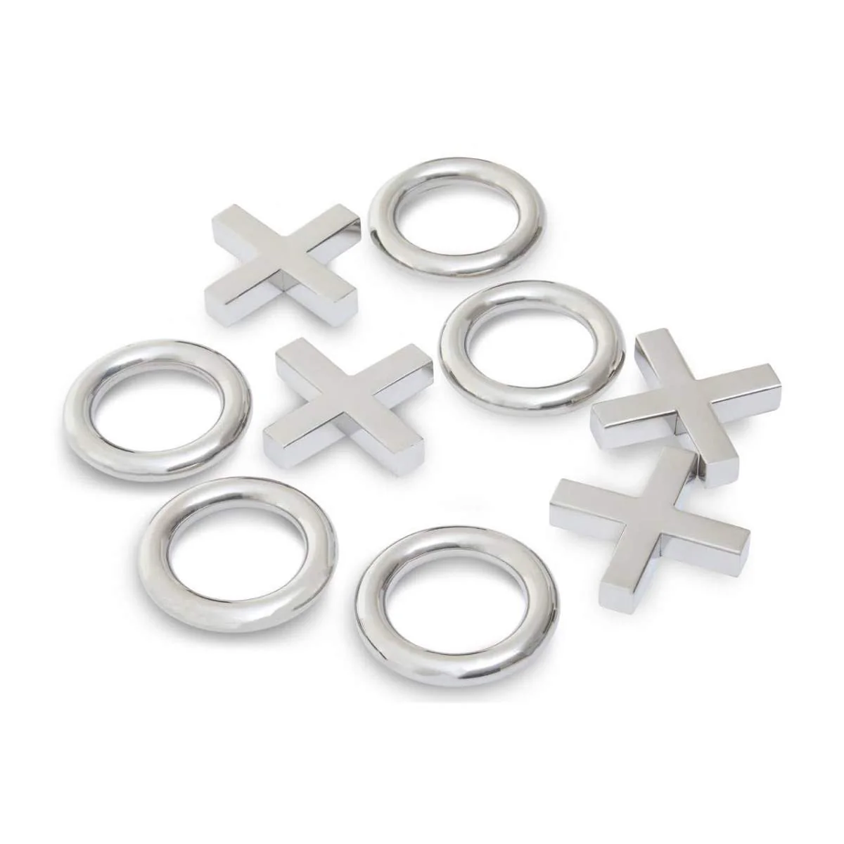 Beaumonde Home Flos Black And Silver Tic Tac Toe Game - Image 7