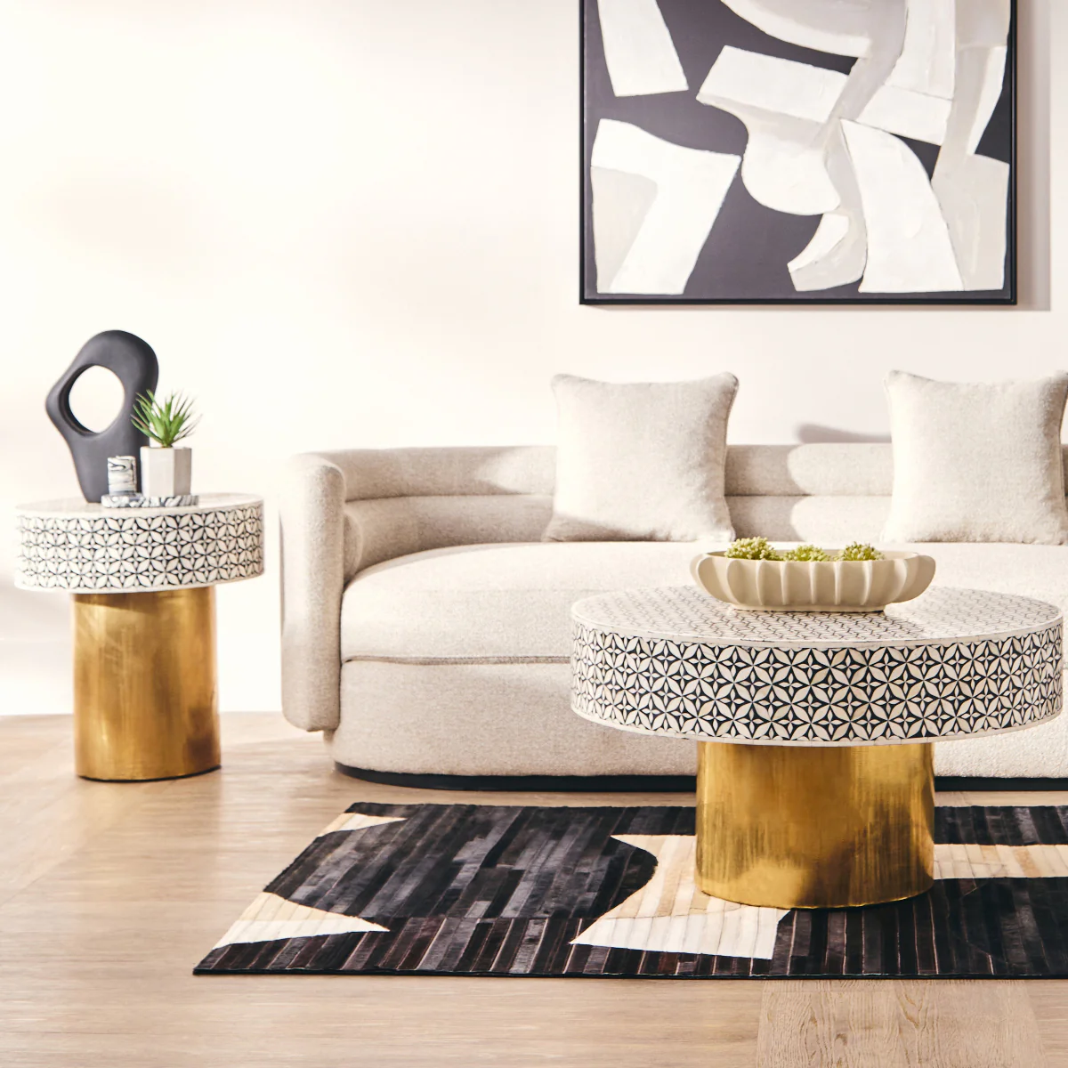 Beaumonde Home Fusion Round Side Table - Image 16