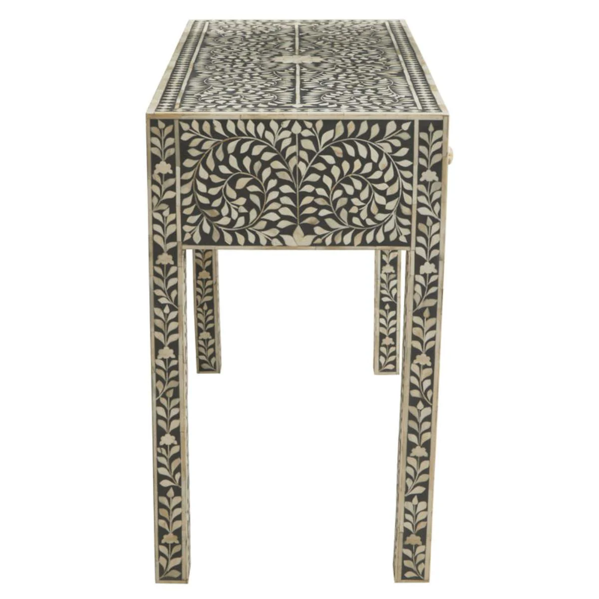 Beaumonde Home Fusion Three Drawer Desk - Image 4