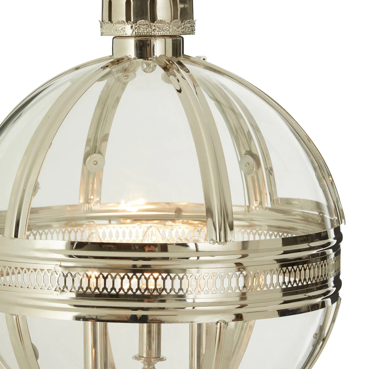 Beaumonde Home Hampstead Nickel Finish Table Lamp - Image 4