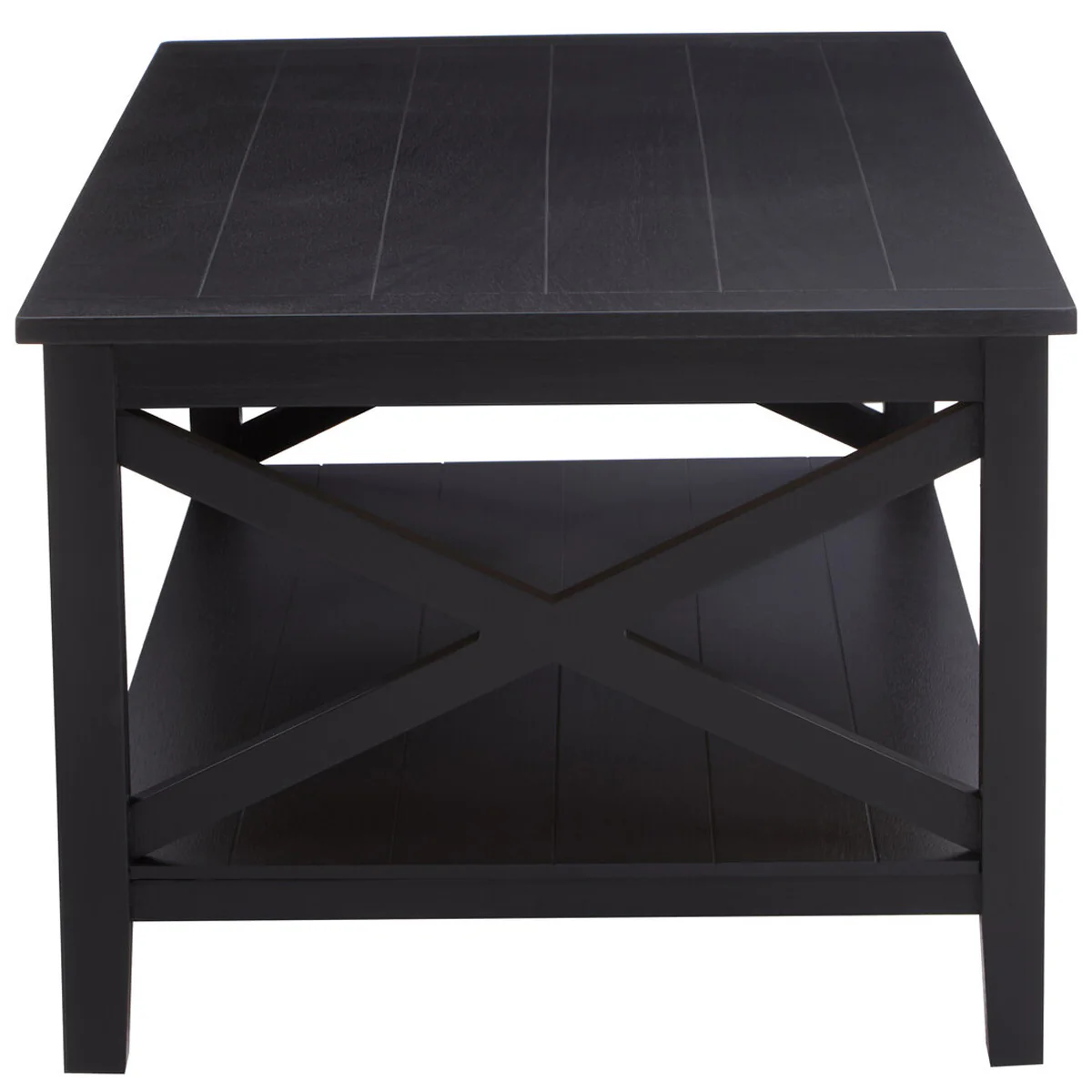 Beaumonde Home Heritage Black Wood Coffee Table - Image 6