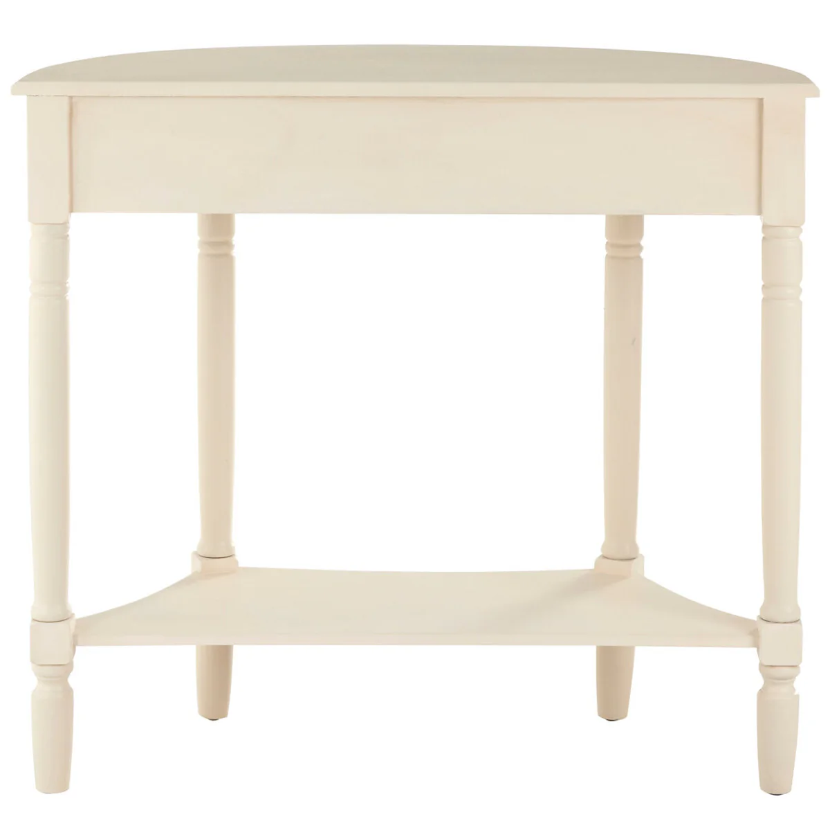 Beaumonde Home Heritage One Drawer Antique White Console Table - Image 4