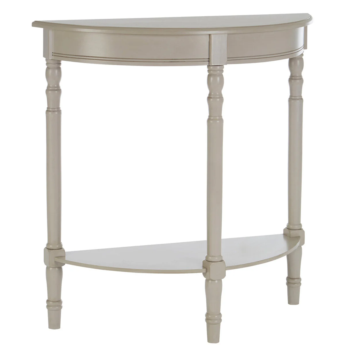 Beaumonde Home Heritage Vintage Grey Pine Console Table - Image 6