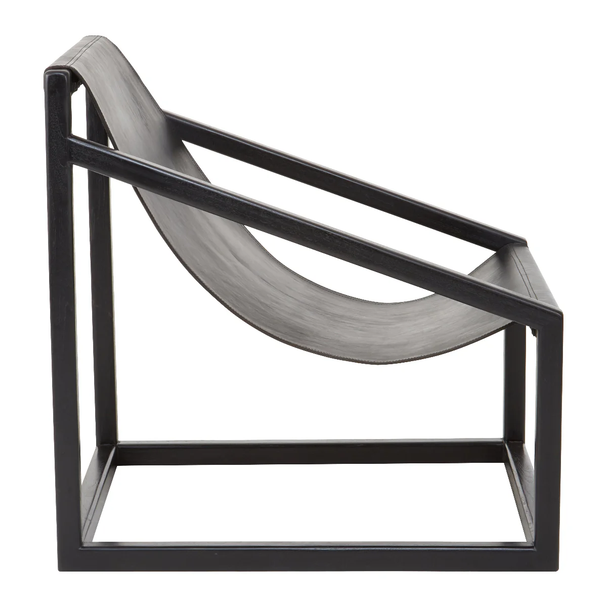 Beaumonde Home Kendari Black Cubic Frame Chair - Image 2