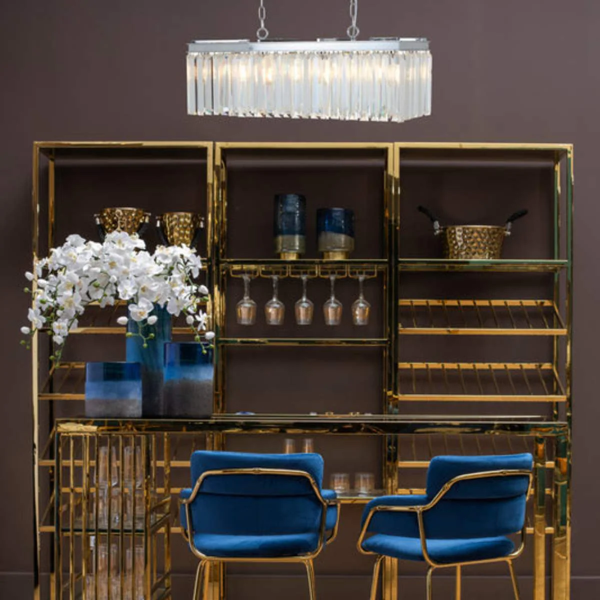 Beaumonde Home Kensington Townhouse 8 Bulbs Pendant Light - Image 5