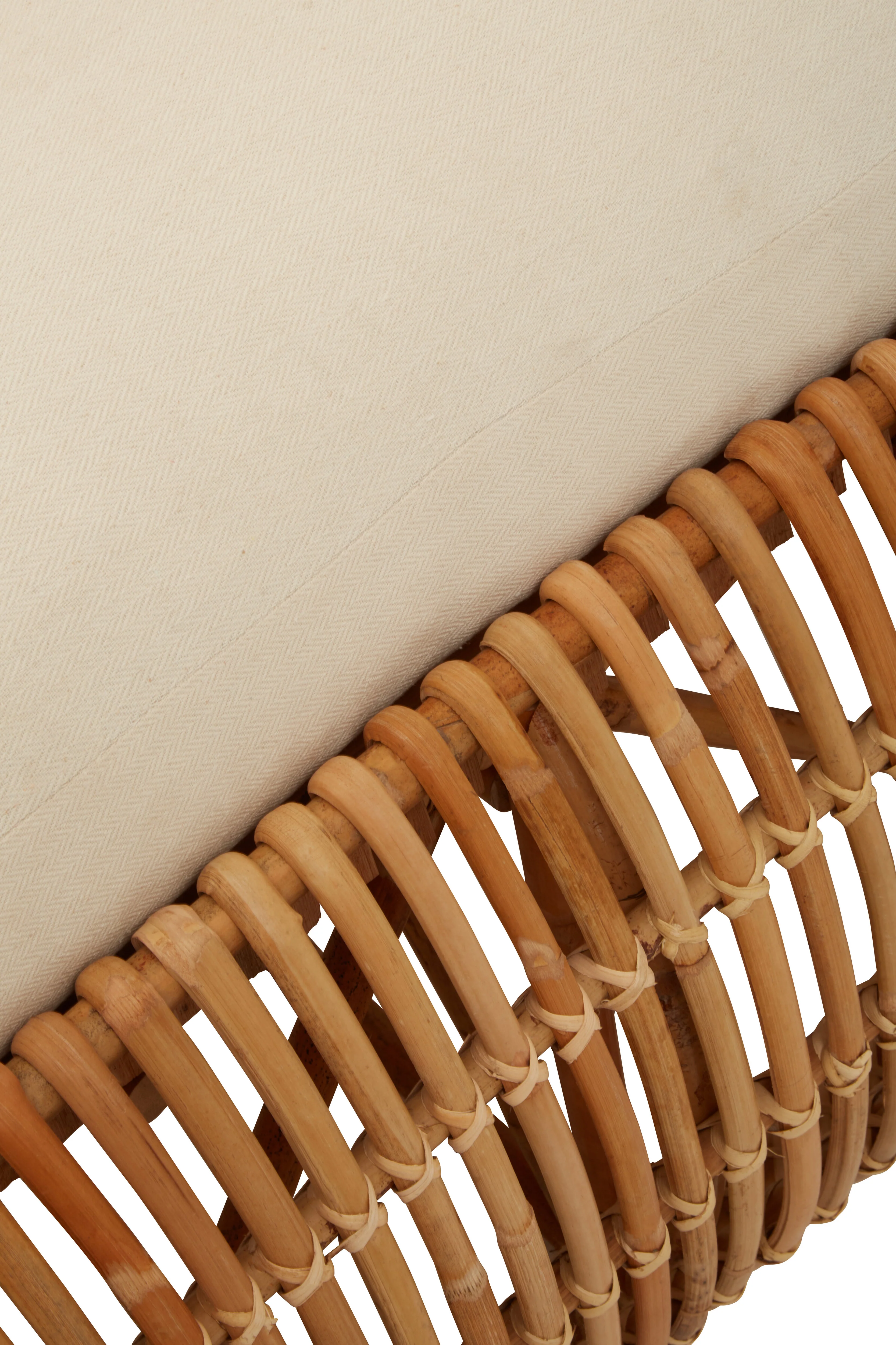 Beaumonde Home Manado Natural Rattan Bench - Image 2