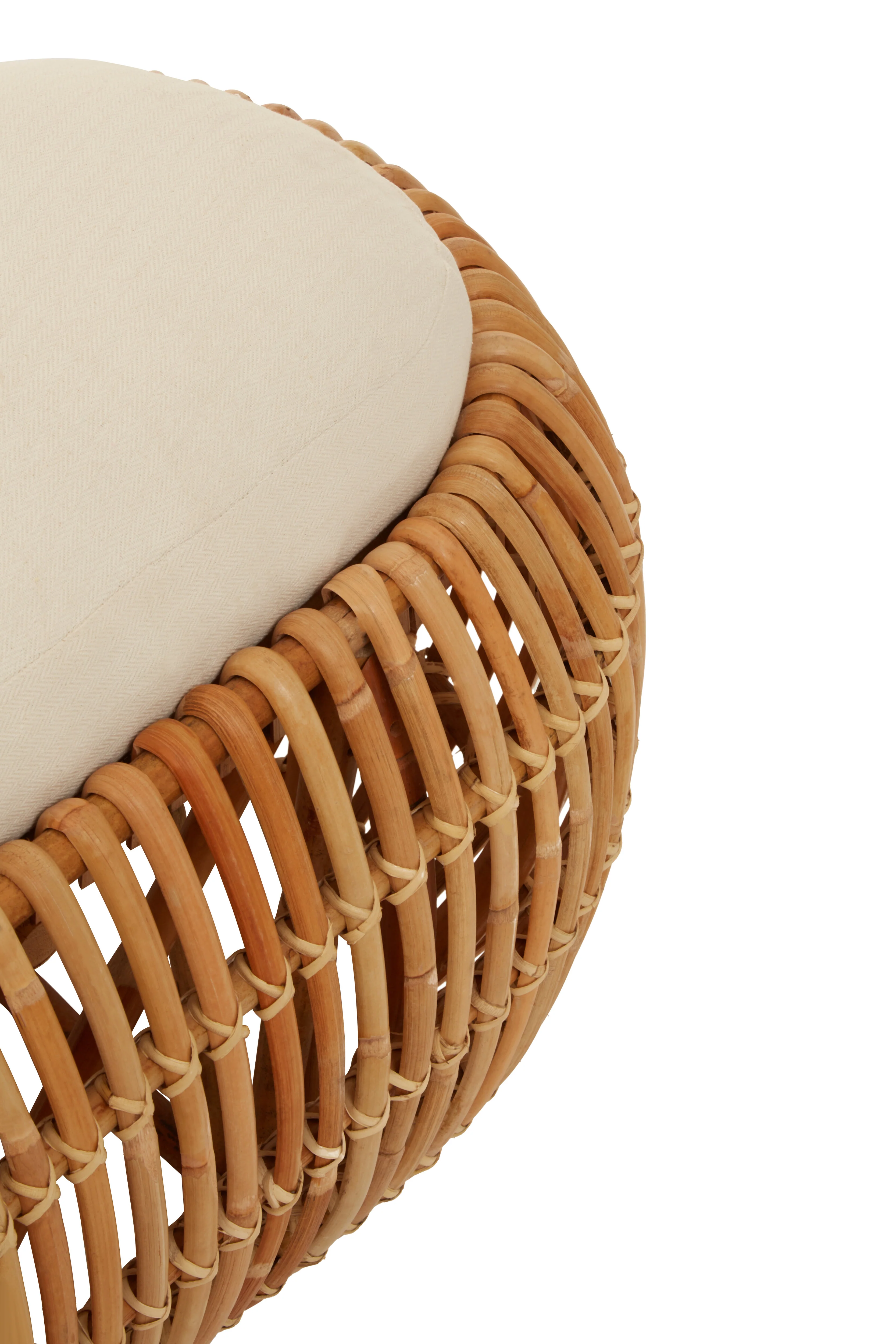 Beaumonde Home Manado Natural Rattan Bench - Image 3