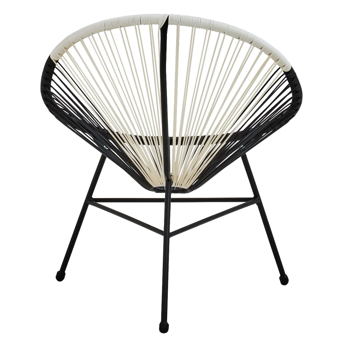 Beaumonde Home Miami Dual Tone Rattan 3 Piece Patio Set - Image 11