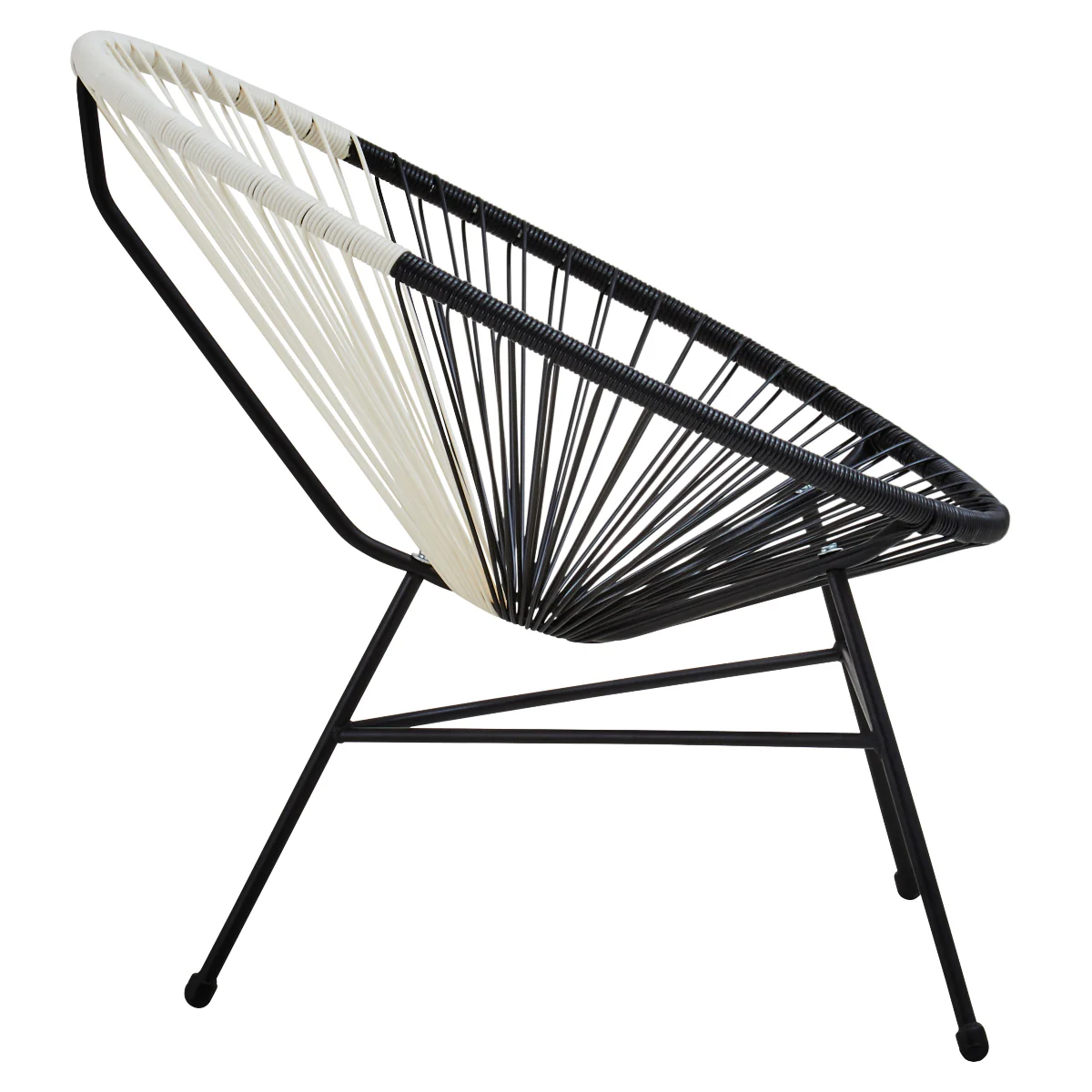 Beaumonde Home Miami Dual Tone Rattan 3 Piece Patio Set - Image 12