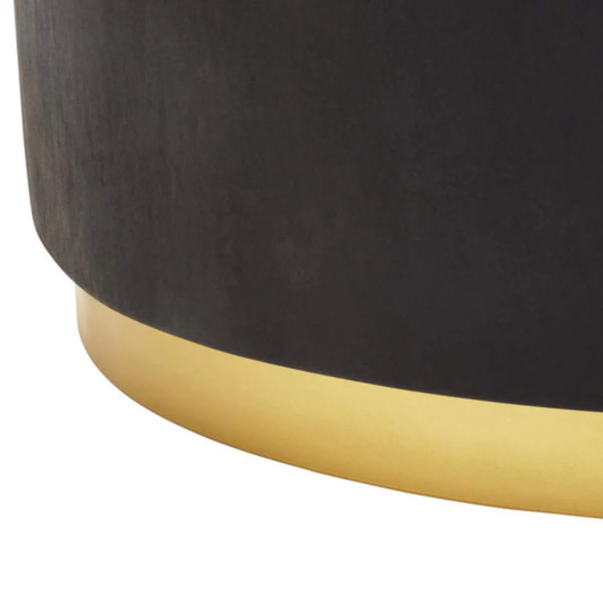 Beaumonde Home Naro Black And Gold Concrete Look Coffee Table - Image 3