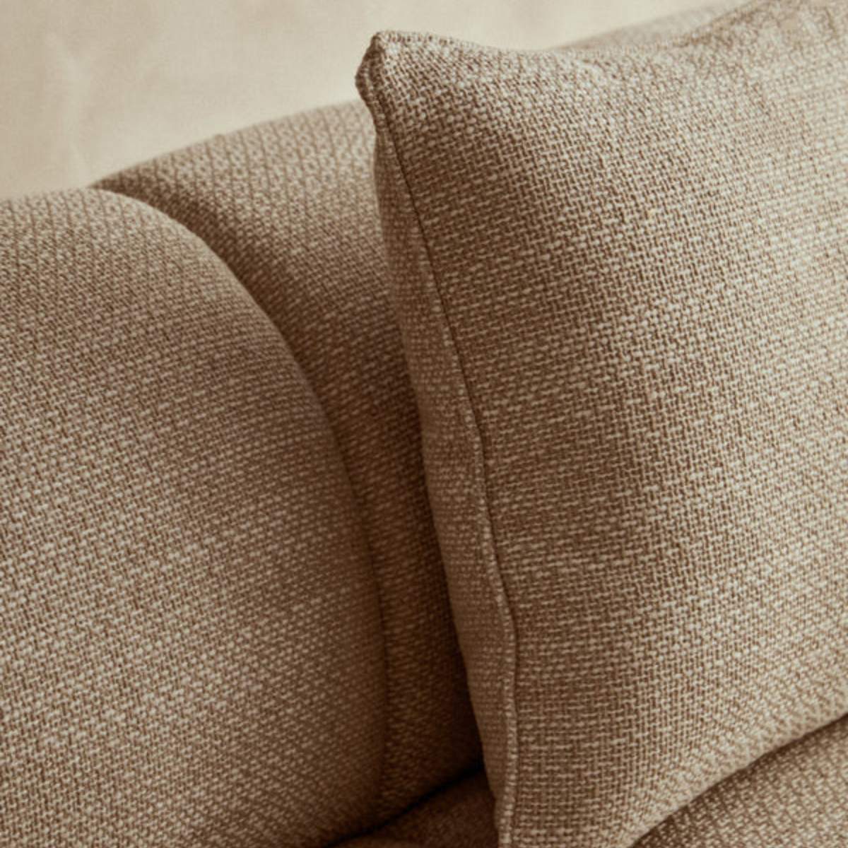 Beaumonde Home Ordona Cream Linen Fabric 3 Seater Sofa - Image 12