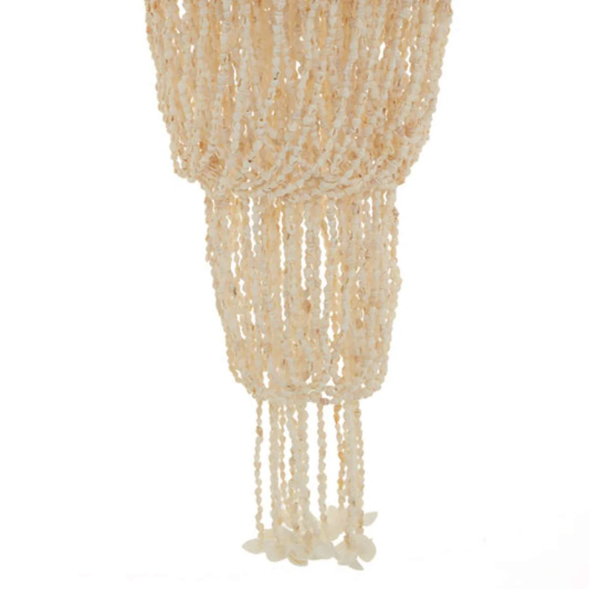 Beaumonde Home Palu Natural White And Amber Pendant - Image 4