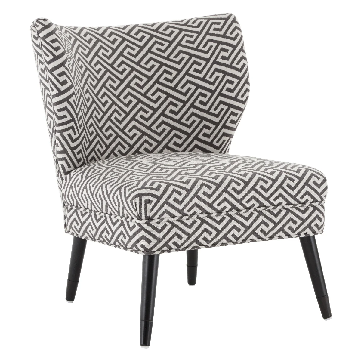 Beaumonde Home Regents Park Greek Key Design Lounge Chair