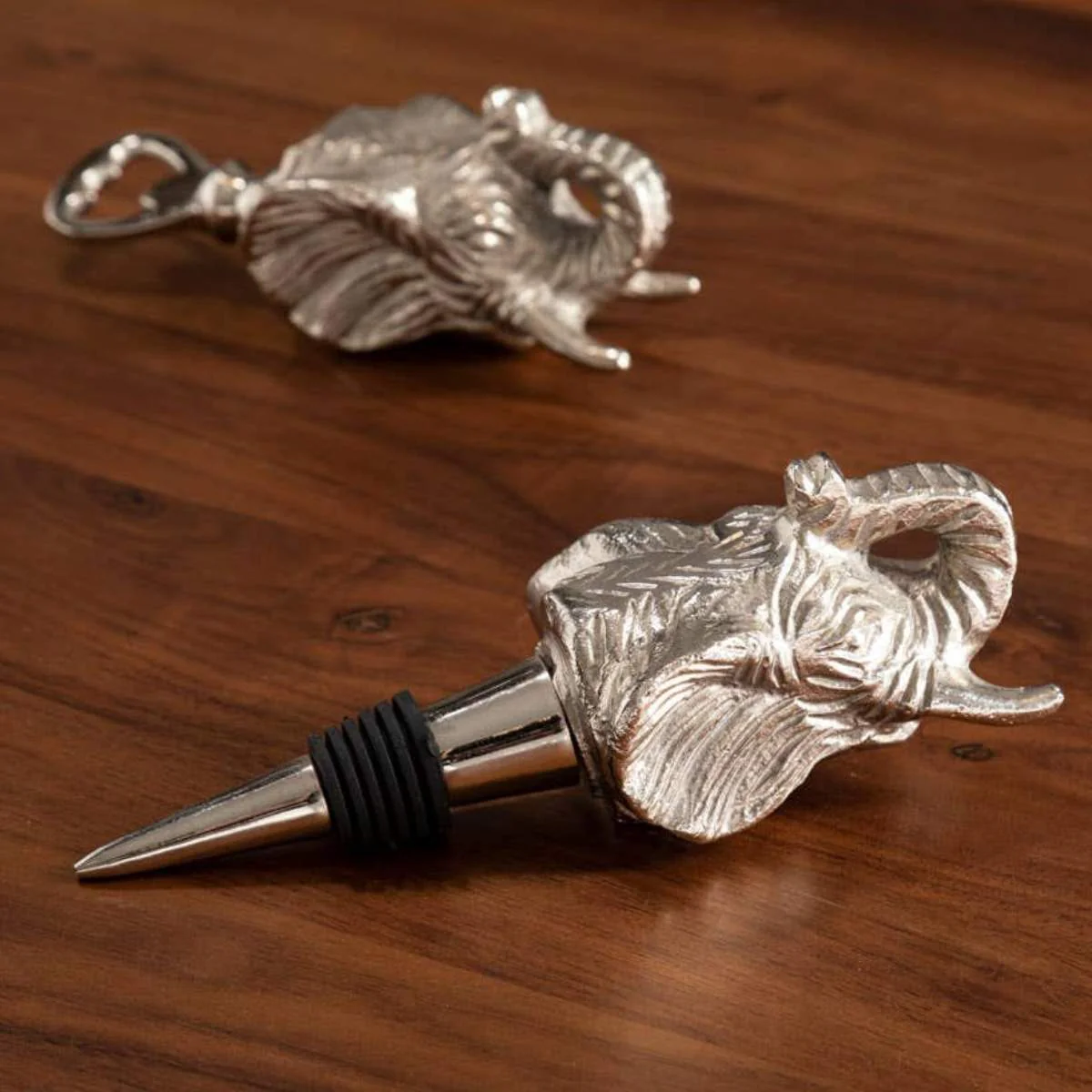 Beaumonde Home Yala Elephant Bottle Stopper - Image 3