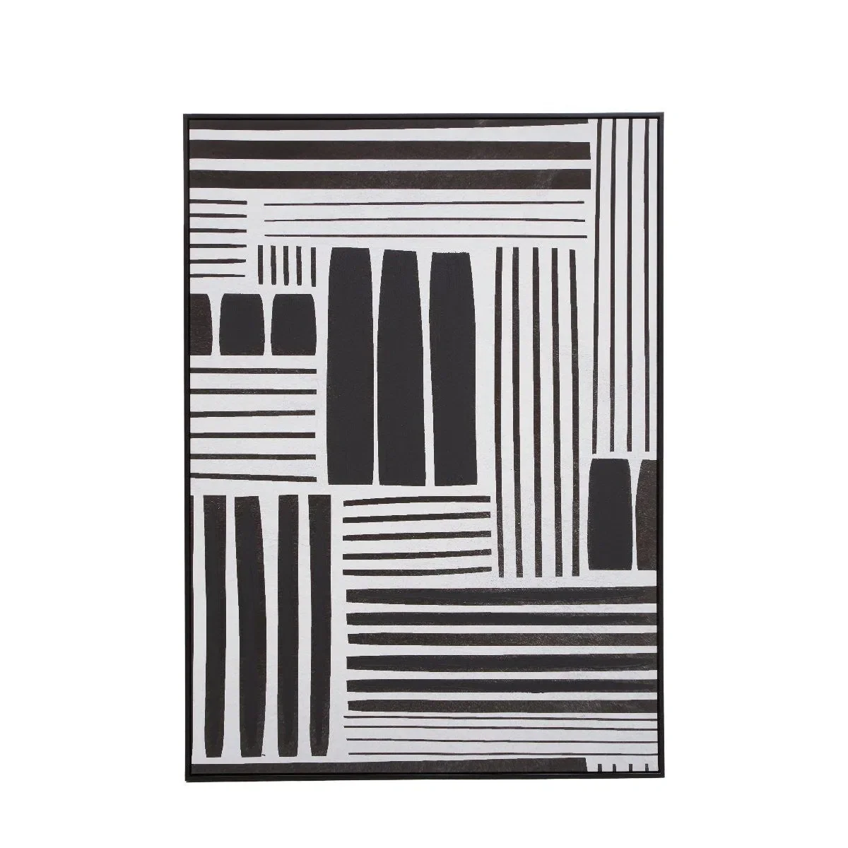 Beaumonde Home ‘Astratti Retro Grace Stripes’ Wall Art - Image 2