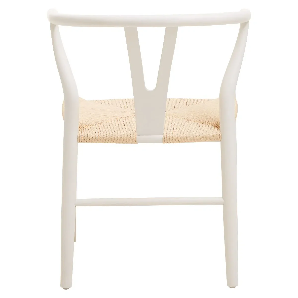 Beaumonde Home Avignon Wishbone Antique White Chair - Image 5
