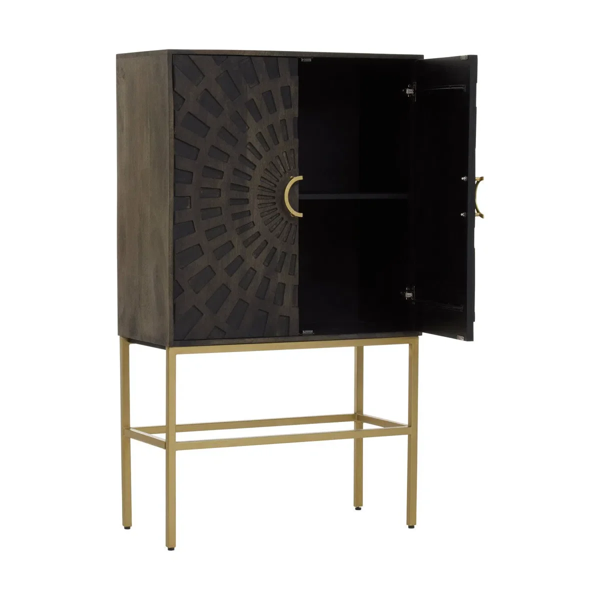 Beaumonde Home Curi Two Door Cabinet - Image 4