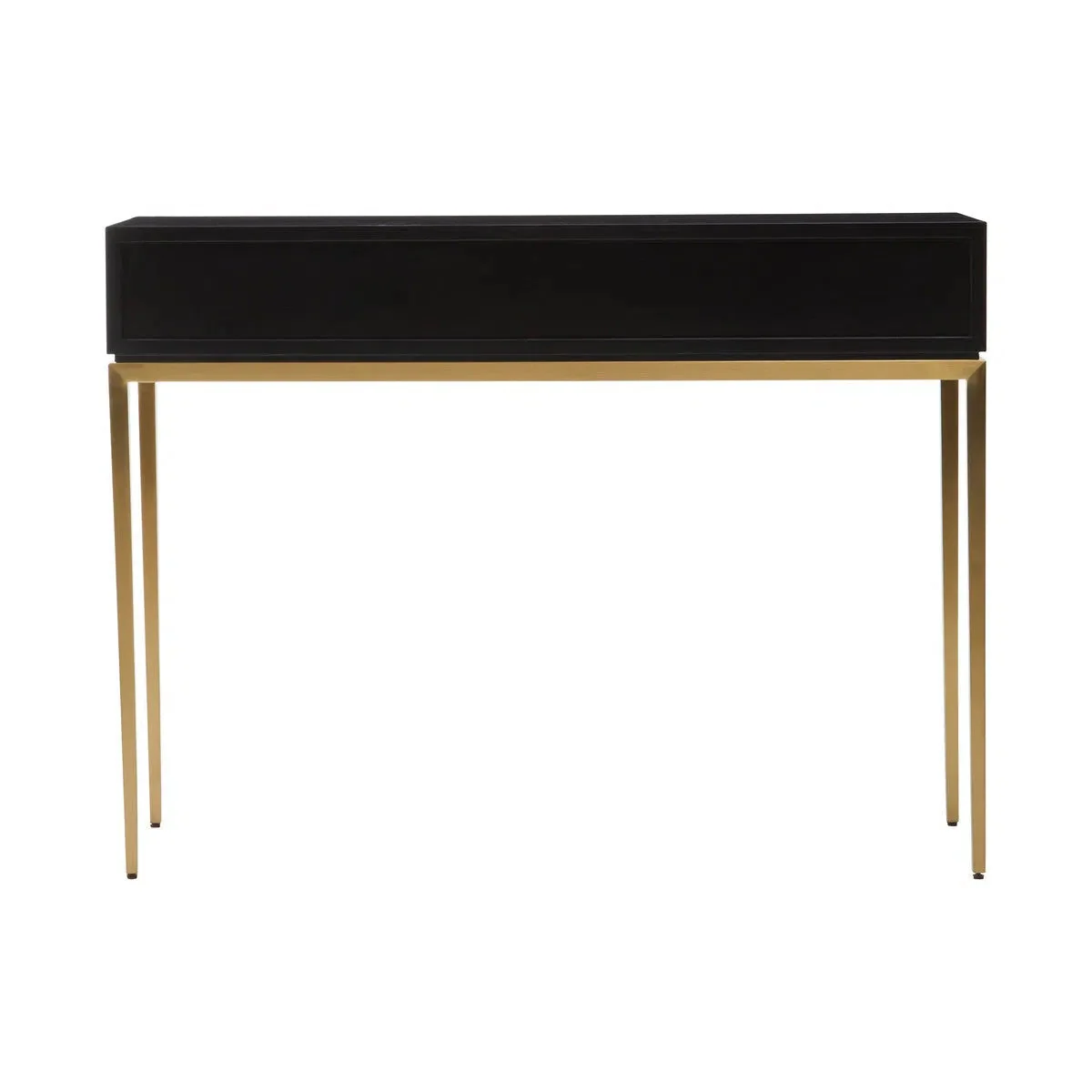 Beaumonde Home Dermut Shagreen Effect One Drawer Console Table - Image 5