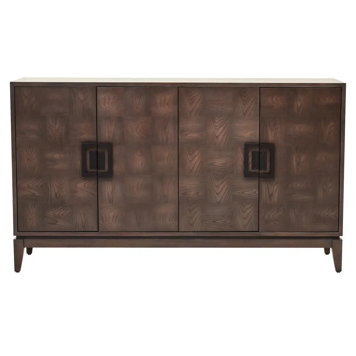 Beaumonde Home Diablo 4 Door Antique Grey Sideboard - Image 3