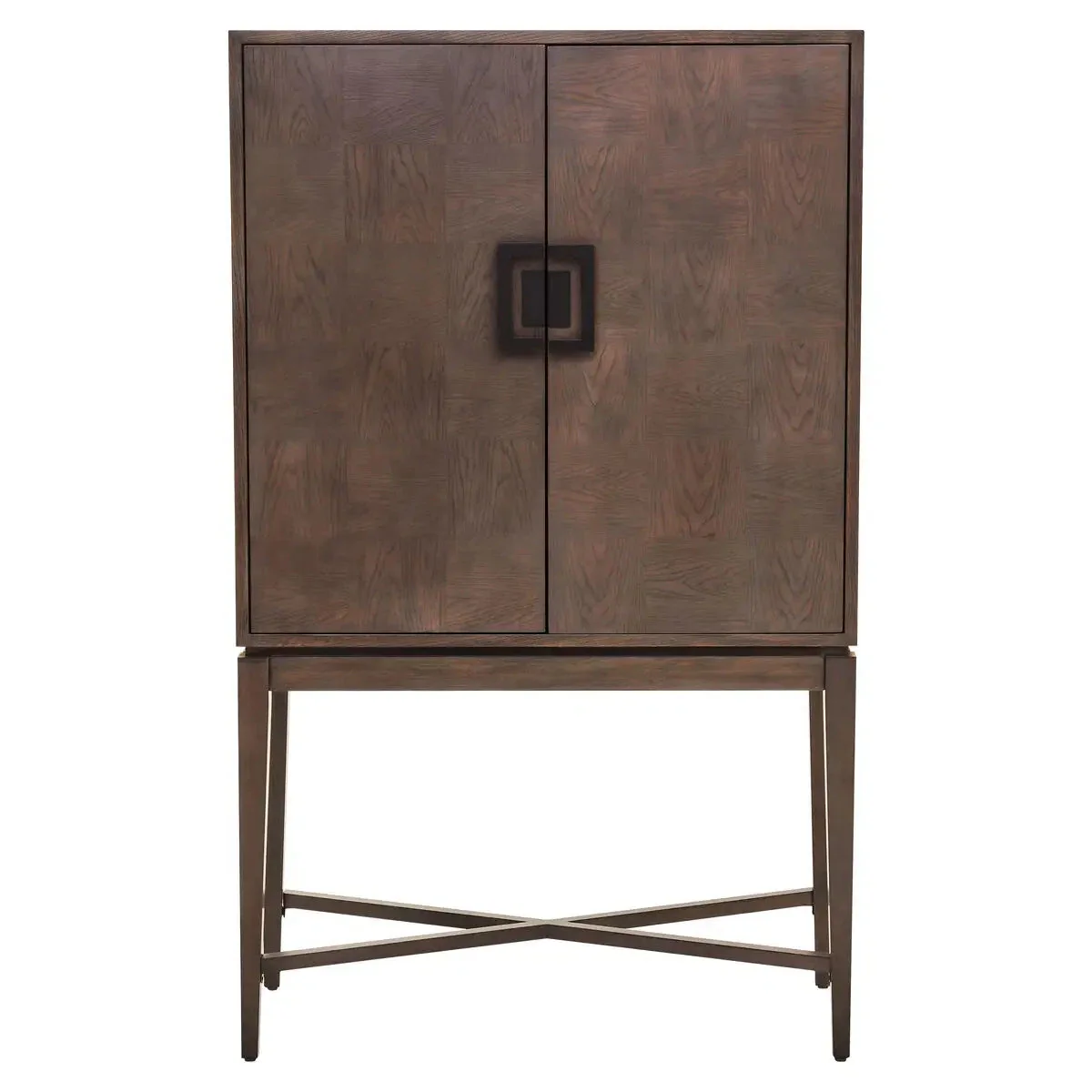 Beaumonde Home Diablo Antique Grey Cabinet