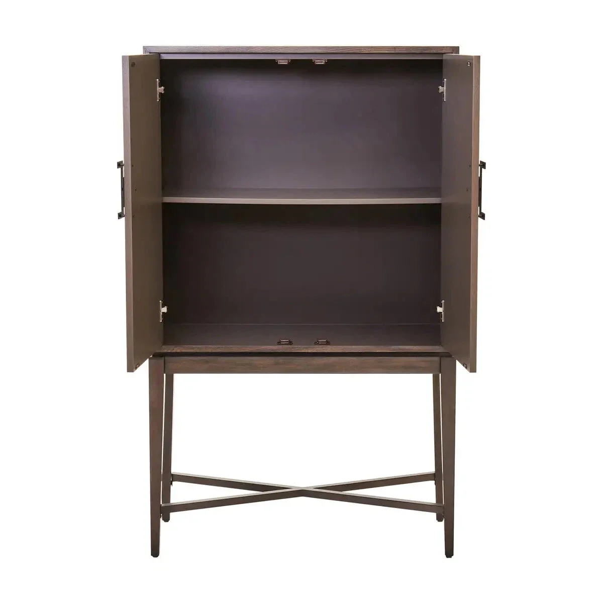 Beaumonde Home Diablo Antique Grey Cabinet - Image 3
