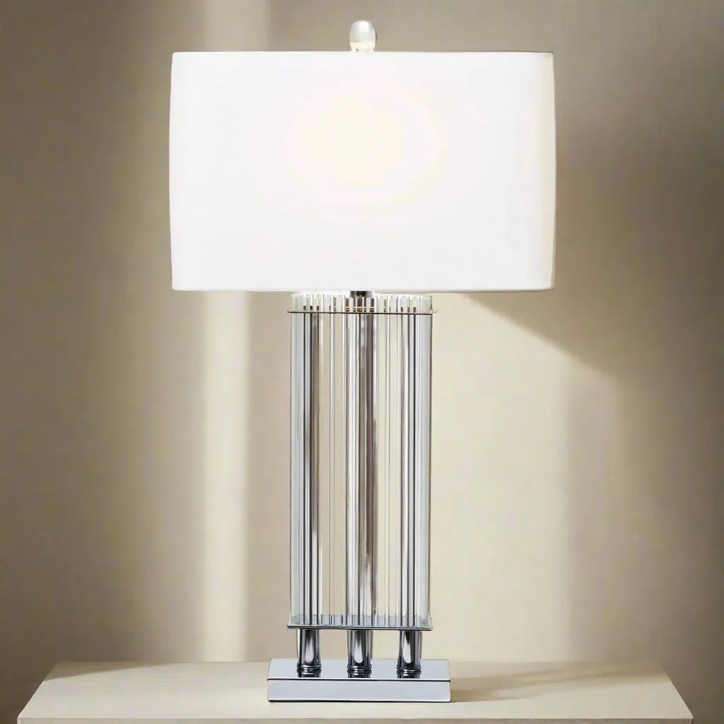 Beaumonde Home Elayna Silver Table Lamp - Image 2