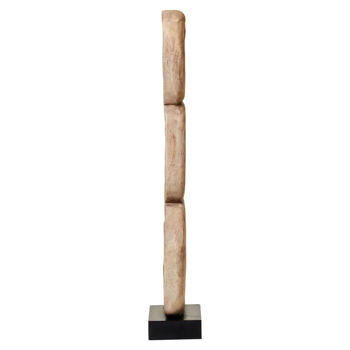 Beaumonde Home Fidel Natural Mango Wood Ring Sculpture - Image 3
