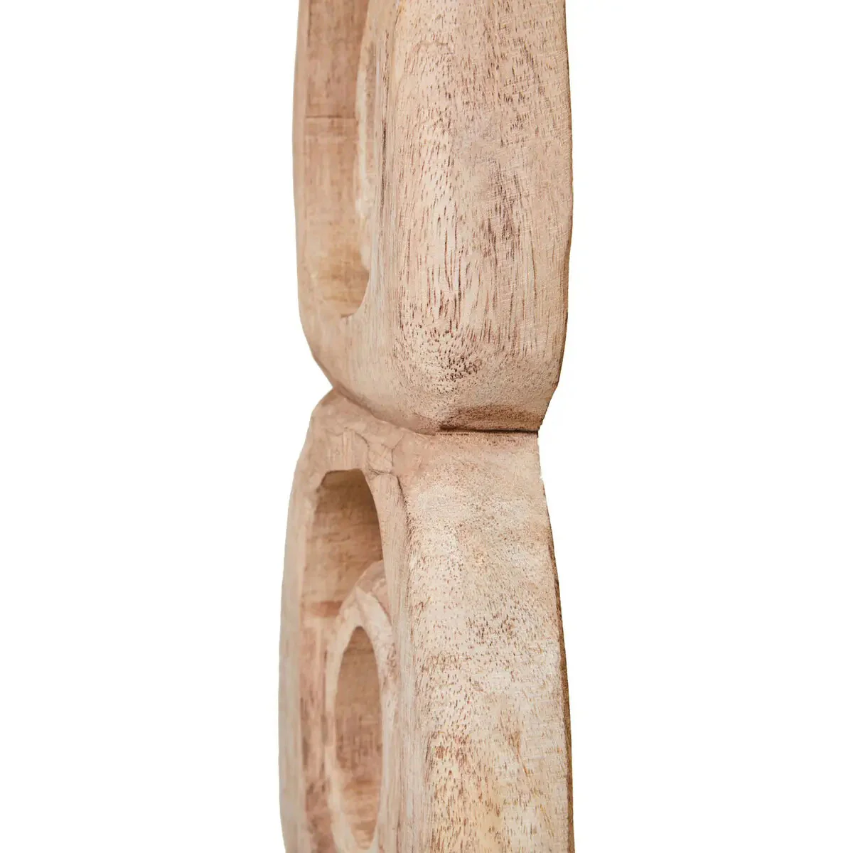 Beaumonde Home Fidel Natural Mango Wood Ring Sculpture - Image 5