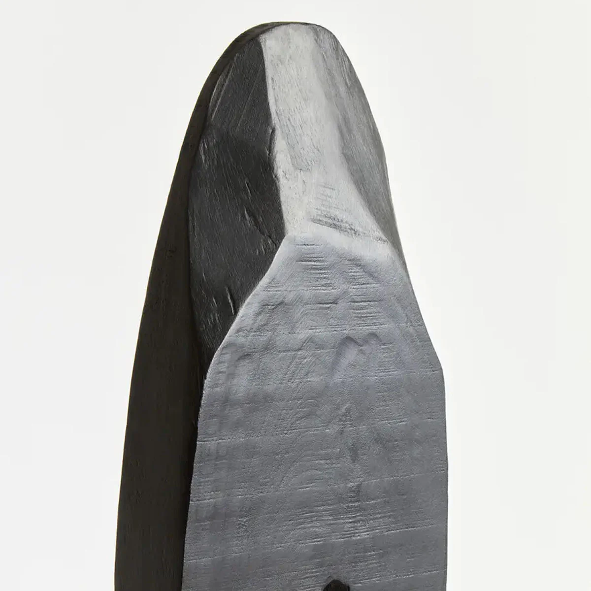 Beaumonde Home Fidel Rustic Black Vertical Mango Wood Slice Sculpture - Image 7