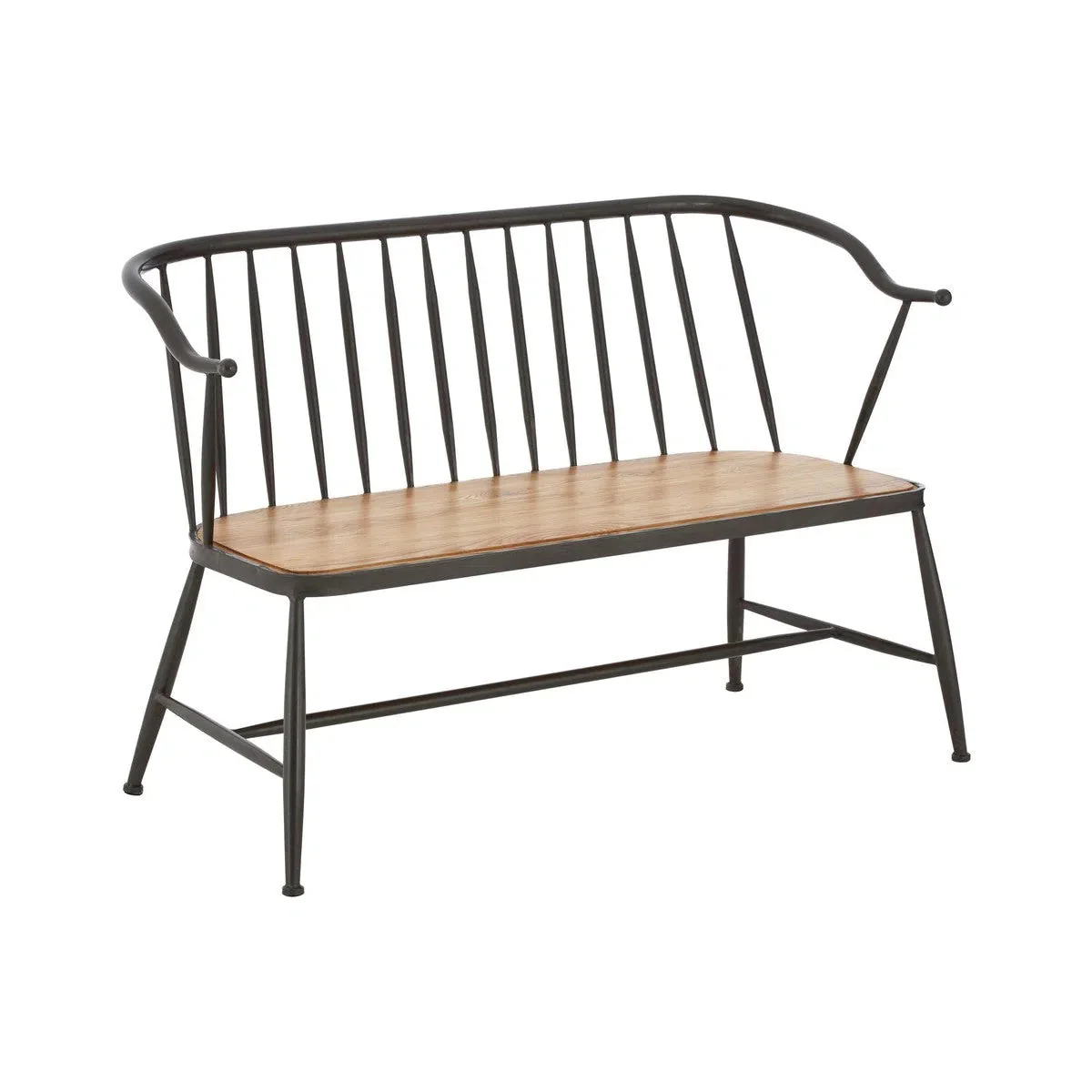 Beaumonde Home Foundry Industrial Bench Chair