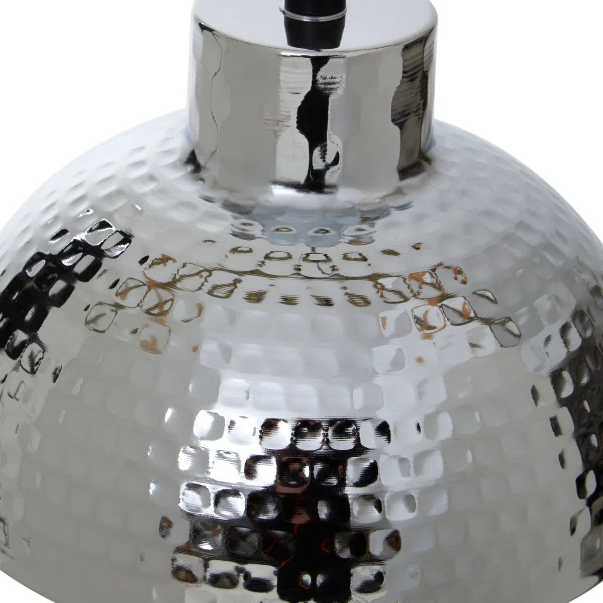 Beaumonde Home Foundry Industrial Chrome Finish Pendant Light - Image 4