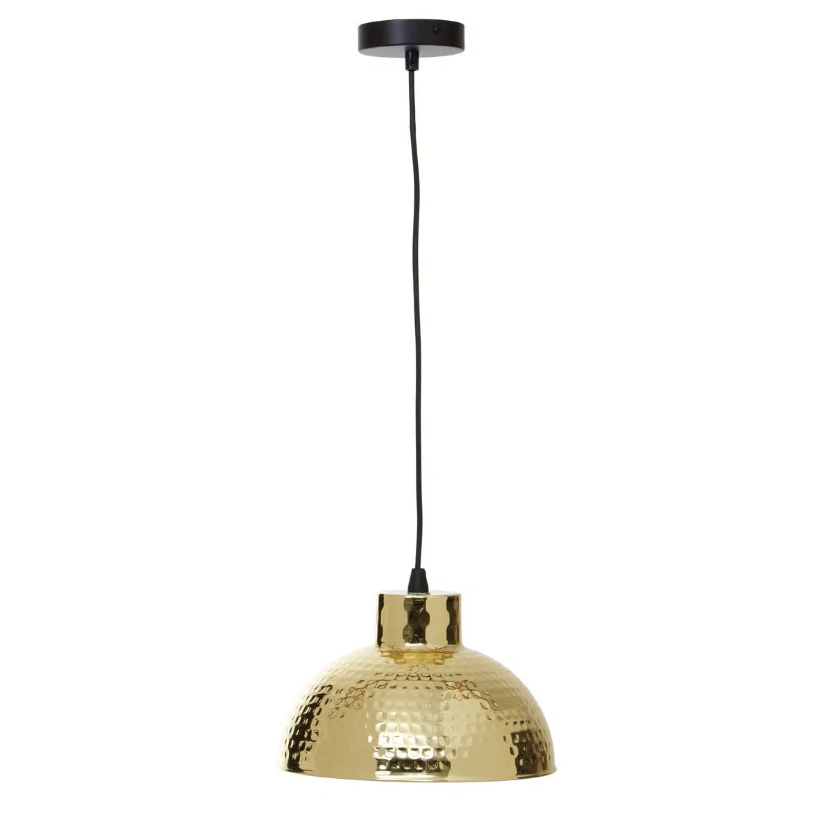 Beaumonde Home Foundry Industrial Gold Finish Pendant Light - Image 2