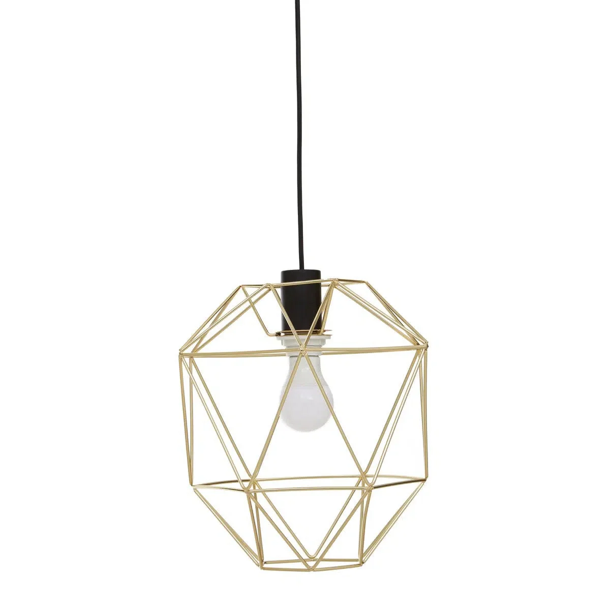 Beaumonde Home Geo Champagne Gold Pendant Light - Image 2